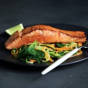 Salmon Fillets with Seville Orange Marmalade